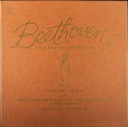 I Concerti Per Pianoforte (Arrau) di Beethoven Ludwig Van (1770-1827) - LP