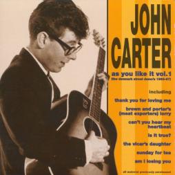 As You Like It Vol. 1 (The Denmark Street Demo's, 1963-67) di John Carter