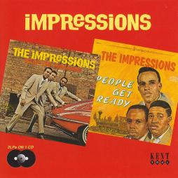 Keep On Pushing / People Get Ready di The Impressions  - CD