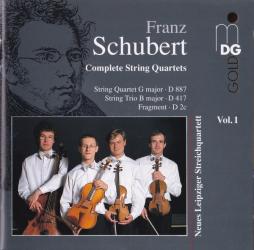 COMPLETE STRING QUARTETS VOL.1 di Schubert Franz (1797-1828) - CD COMPLETE STRING QUARTETS VOL.1 di Schubert Franz (1797-1828) - CD