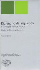 Dizionario Di Linguistica di Beccaria - libri Dizionario Di Linguistica di Beccaria - libri
