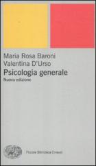 Psicologia Generale  di Baroni M Rosa D`urso Valetina - Libro