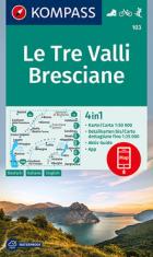 Tre Valli Bresciane di Kompass - libri Tre Valli Bresciane di Kompass - libri