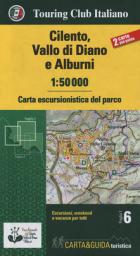 Cilento Vallo Di Diano E Alburni 1:50.000 Carta Escursionistica Del Parco. Con Libro: Guida De...  di Aa.vv. - Libro