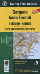 Gargano Isole Tremiti 1:50.000-1:5000 Carta Escursionistica Del Parco. Con Libro: Guida Del Parco  di Aa.vv. - Libro Gargano Isole Tremiti 1:50.000-1:5000 Carta Escursionistica Del Parco. Con Libro: Guida Del Parco  di Aa.vv. - Libro