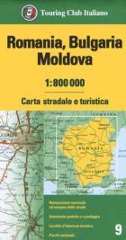 Romania. Bulgaria. Moldavia 1:800.000. Carta Stradale E Turistica di 2019 - libri Romania. Bulgaria. Moldavia 1:800.000. Carta Stradale E Turistica di 2019 - libri