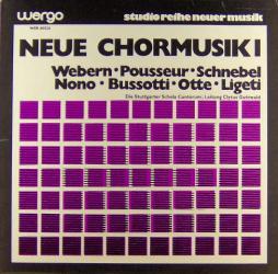 Neue Chormusik 1 (Die Stuttgarter Schola Cantorum; Leitung Clytus Gottwald) di Vari - CD