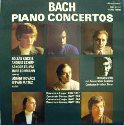 Bach Piano Concertos (BWV 1057; 1063; 1064; 1065) di Bach Johann Sebastian (1685-1750) - CD