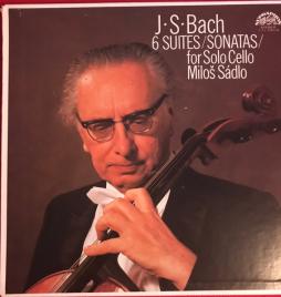 6 Suites Per Violoncello - Sonate Per Violoncello (Milos Sadlo) di Bach Johann Sebastian (1685-1750) - CD