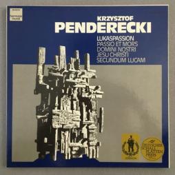 Lukapassion, Passio Et Mors Domini Nostri Jesu Christi Secundum Lucam di Penderecki Krzysztof (1933-2020) - LP