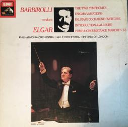Barbirolli Conducts Elgar (Two Symphonies - Enigma Variations - Falstaff, Cocaigne, Overture - Introduction & Allegro - Pomp & Circumstance Marches 1-5) di Elgar Edward (1857-1934) - CD
