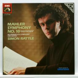 Sinfonia 10 (Rattle; Bournemouth Symphony Orchestra) di Mahler Gustav (1860-1911) - CD