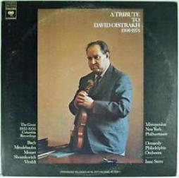 A Tribute To David Oistrakh 1908-1974 di Oistrakh David (violino) - LP