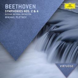 Sinfonia 2 In Re Magg. - Sinfonia 4 Si Be. Magg. (Pletnev)  di Beethoven Ludwig Van (1770-1827) - LP