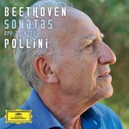 Piano Sonatas 4 (op.7), 9 (op. 14, N. 1), 10 (op. 14, N. 2), 11 (op. 22) (Pollini) di Beethoven Ludwig Van (1770-1827) - CD