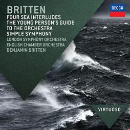 Four Sea Interludes - The Young Person's Guide To The Orchestra - Simple Symphony di Britten Benjamin (1913-1976) - CD