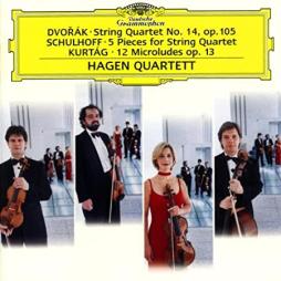 String_Quartet_14_(op._105_Dvorak)_-_5_Pieces_For_String_(Schulhoff)_-_12_Microludes_(op._13,_Kurtag)_(Hagen_Quartett)-Dvorak_Antonin_(1841-1904)