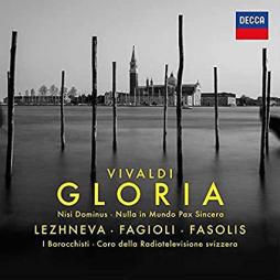 Gloria (Nisi Dominus, Nulla In Mundo Pax Sincera) (Lezhneva, Fagioli, Fasolis) di Vivaldi Antonio (1678-1741) - CD