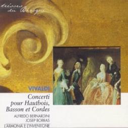 Concerti Pour Hautbois, Basson Et Cordes RV 453, 455, 463, 477, 498, 545 di Vivaldi Antonio (1678-1741) - LP