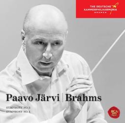 Sinfonie 3 - 4 (Jarvi) di Brahms Johannes (1833-1897) - LP