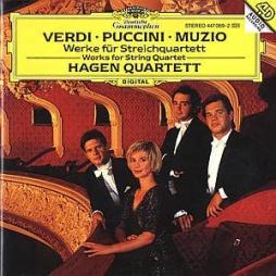 Verdi - Puccini - Muzio: Quartetti D'Archi (Hagen Quartett) di AA.VV. (Compositori) - CD