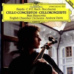 Cello Concertos (Haydn, C.P.E. Bach, Boccherini) (Haimovitz) di AA.VV. (Compositori) - LP