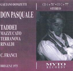 Don Pasquale (Taddei, Mazzucato, Terranova) di Donizetti Gaetano (1797-1848) - LP