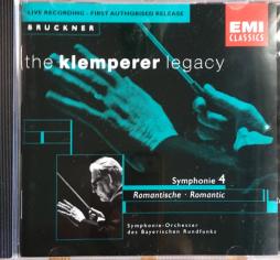 Sinfonia 4 (Klemperer) di Bruckner Anton (1824-1896) - CD