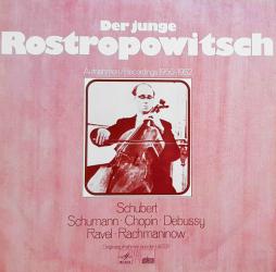 Der Junge Rostropowitsch (Schubert, Schumann, Chopin, Debussy, Ravel, Rachmaninoff) di Rostropovich Mstislav (violoncello) - LP