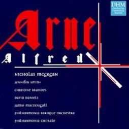 Alfred (McGegan) di Arne Thomas Augustine (1710-1778) - CD