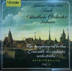 Samtliche Orchester Sinfonien (vol. 1) (Rilling) di Bach Johann Sebastian (1685-1750) - CD
