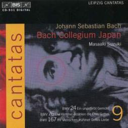 Cantatas BWV 24, 76, 167 di Bach Johann Sebastian (1685-1750) - CD