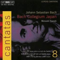 Cantatas BWV 22, 23, 75 di Bach Johann Sebastian (1685-1750) - CD