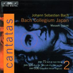 Cantatas BWV 71, 131, 106 di Bach Johann Sebastian (1685-1750) - CD