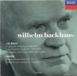 BWV 811, 816, 860, 884 (Backhaus) di Bach Johann Sebastian (1685-1750) - CD