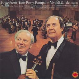 Double Concertos In D And C (Vivaldi) - Suite In A Min. (Telemann) di Stern Isaac (violino) - LP