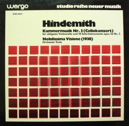 Concerto Per Violoncello N. 3 (Palm) - Nobilissima Visione di Hindemith Paul (1895-1963) - LP