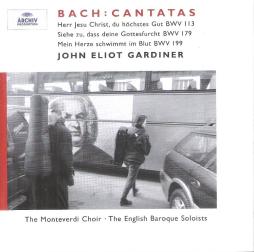 Cantate BWV 113, 179, 199 (Gardiner) di Bach Johann Sebastian (1685-1750) - CD