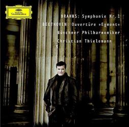 Sinfonia 1 (Brahms) - Egmont Ouverture (Beethoven) (Thielemann) di Brahms Johannes (1833-1897) - LP