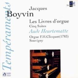 Les Livres D'orgue  di Boyvin Jacques (ca. 1650-1706) - LP