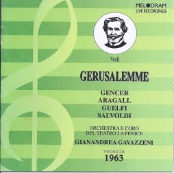 Gerusalemme (Gavazzeni) 1963 di Verdi Giuseppe (1813-1901) - CD