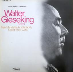 Lieder Ohne Worter (Gieseking) di Mendelssohn Felix (1809-1847) - LP