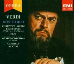 Don Carlo (Santini) di Verdi Giuseppe (1813-1901) - CD Don Carlo (Santini) di Verdi Giuseppe (1813-1901) - CD