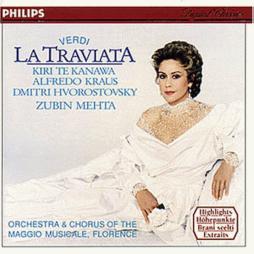 La Traviata (Mehta; Kiri Te Kanawa) Estratti di Verdi Giuseppe (1813-1901) - LP