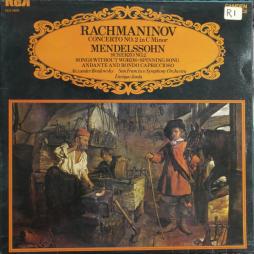 Concerto 2  di Rachmaninov Sergej Vasilevich (1873-1943) - LP