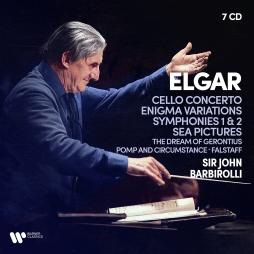 Concerto Per Violoncello - Variazioni Enigma - Sinfonie 1 E 2 - Sea Pictures - Il Sogno Di Geronzio E Altro (Barbirolli) di Elgar Edward (1857-1934) - CD