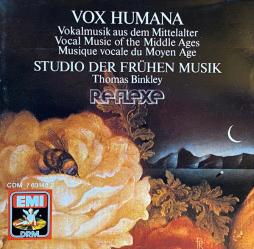 Vox Humana: Musica Vocale Medievale (Binkley Direzione) di AA.VV. (Compositori) - CD