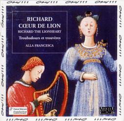 Riccardo Cuor Di Leone: Trovatori E Trovieri Alla Corte Di Eleonora Di Aquitania, Riccardo Cuor Di Leone, Maria Di Champagne E Goffredo Di Bretagna  di Anonimo (compositore) - LP