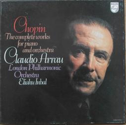 Tutte Le Opere Per Pianoforte E Orchestra (Arrau) di Chopin Frederic (1810-1849) - LP