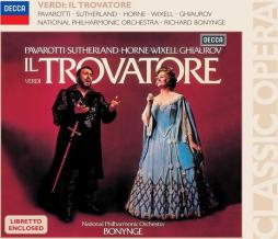 Il Trovatore (Pavarotti, Sutherland; Bonynge) di Verdi Giuseppe (1813-1901) - CD